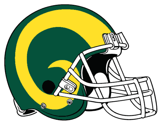 Colorado State Rams 1982-1992 Helmet Logo iron on transfers for T-shirts